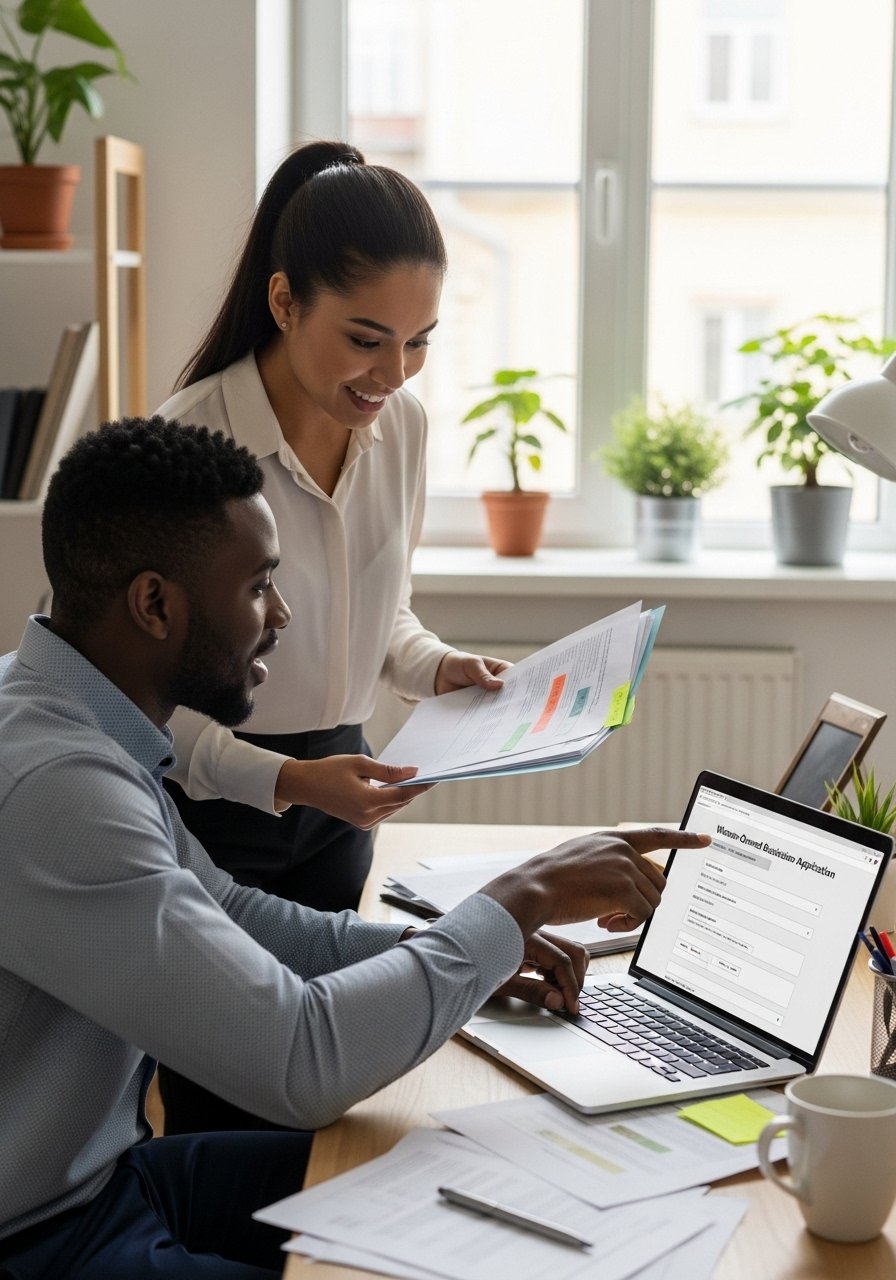 Women-owned business certification document review